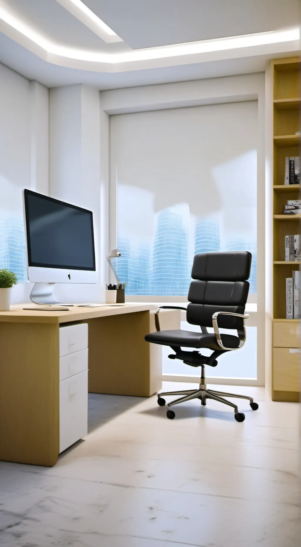 ai character: therapy background