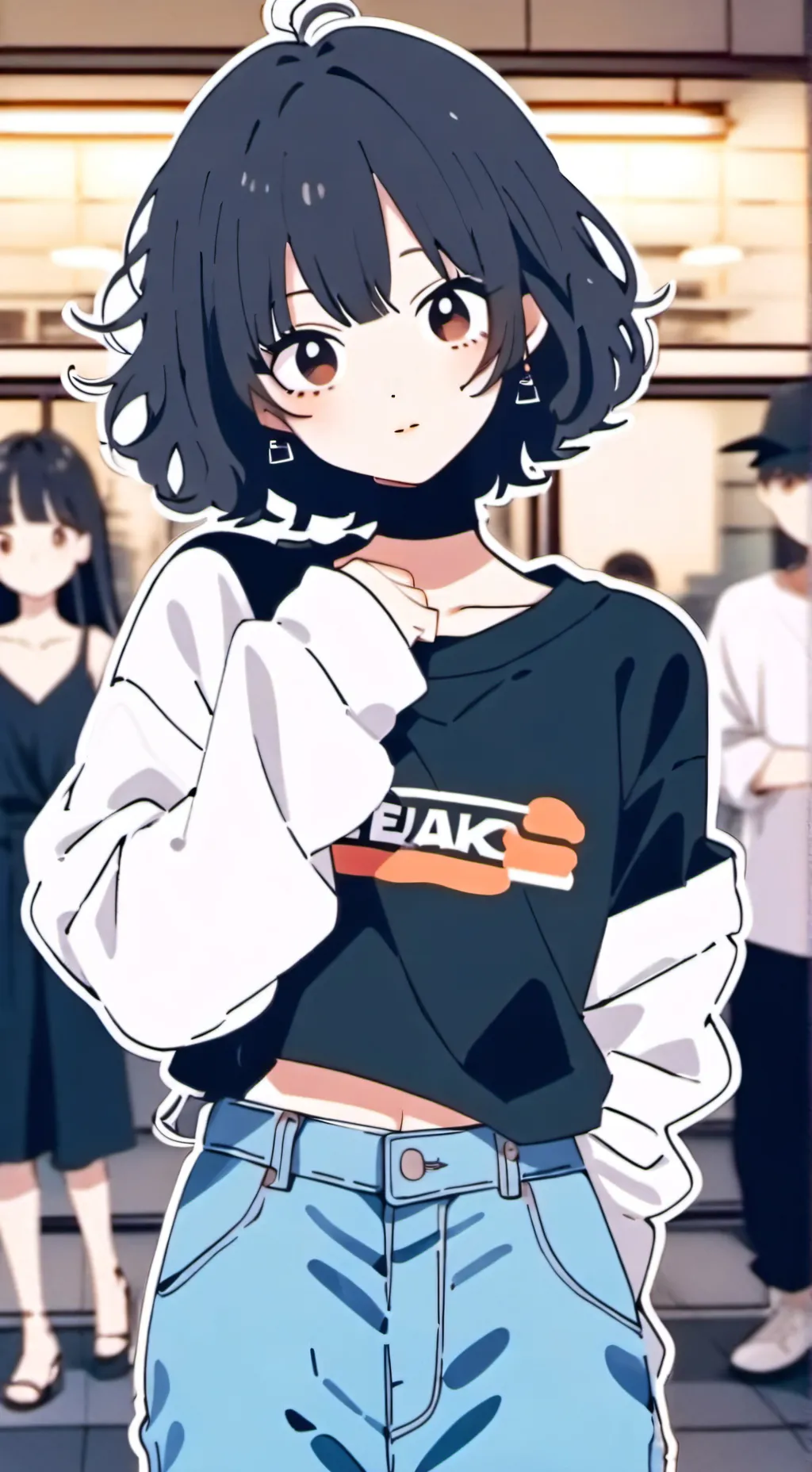 ai character: ENHA ice skating background