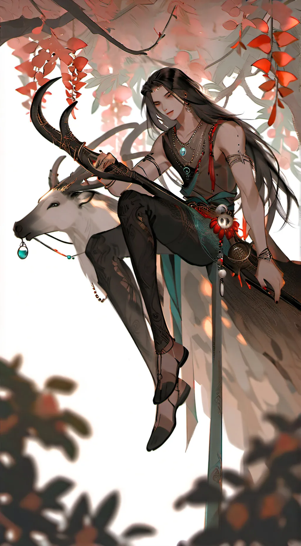 ai character: Ako & Arcane background