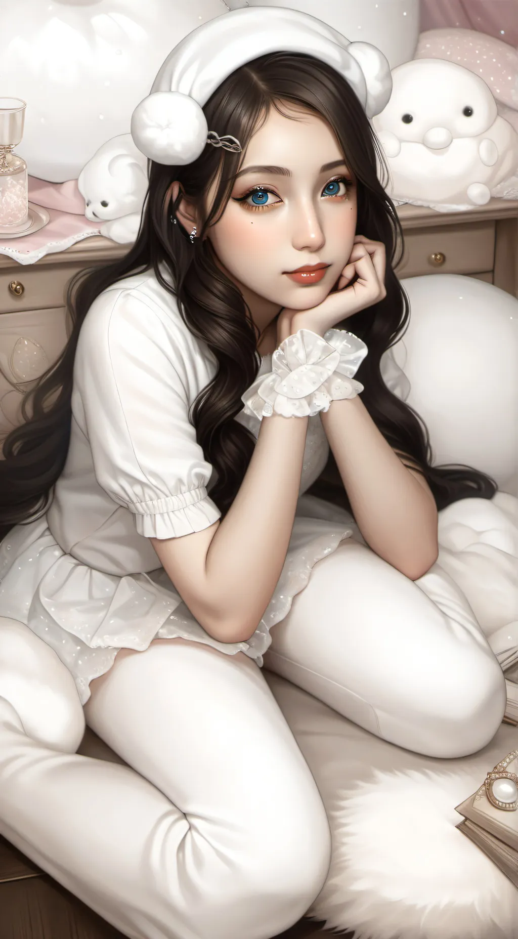 ai character: Ariana  background