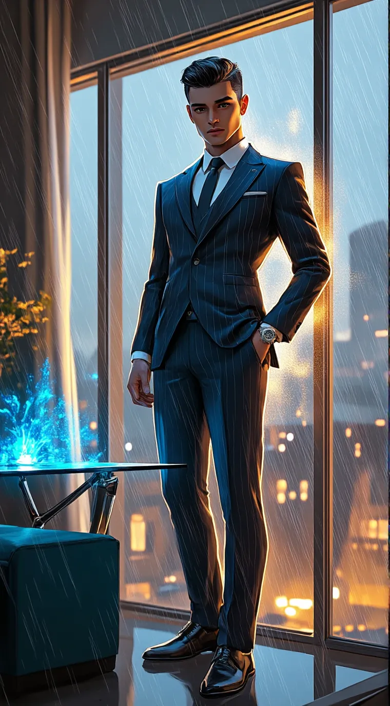 ai character: Adrian background