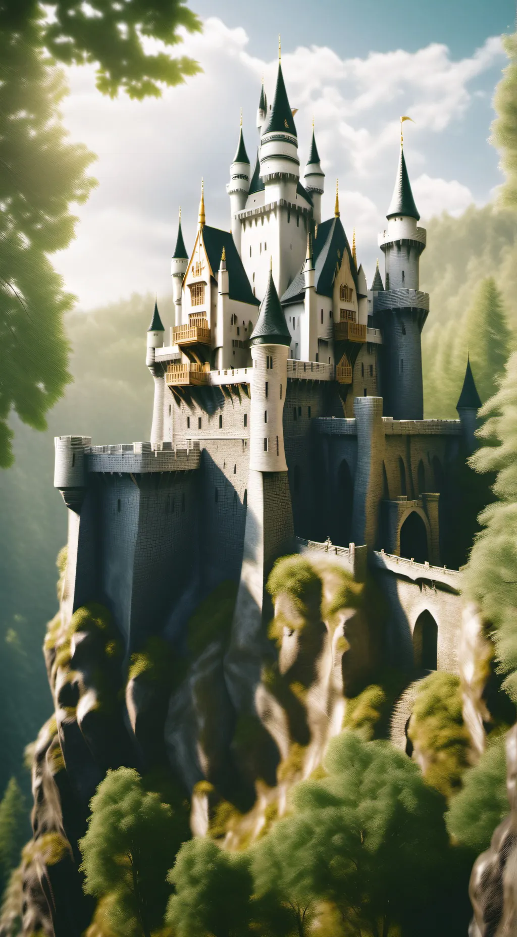 ai character: Hogwarts! background