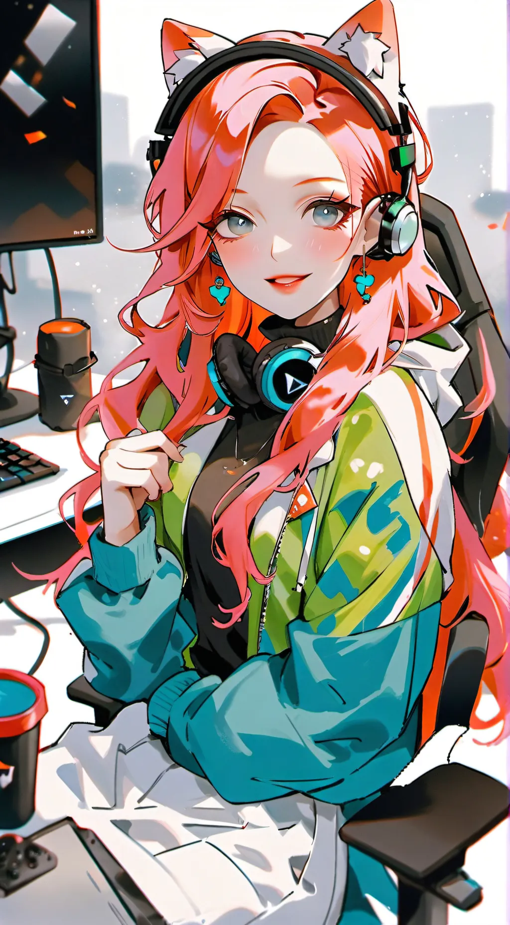 ai character: Mika background