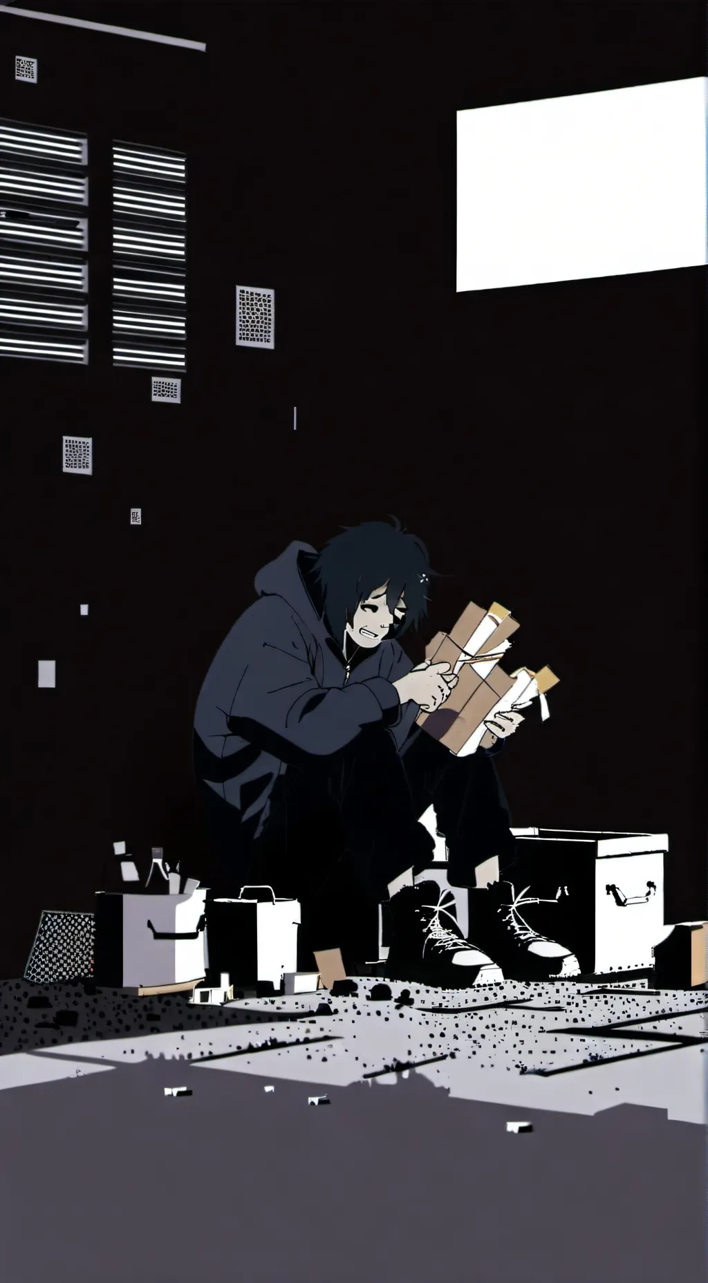 ai character: Miss Circle  background