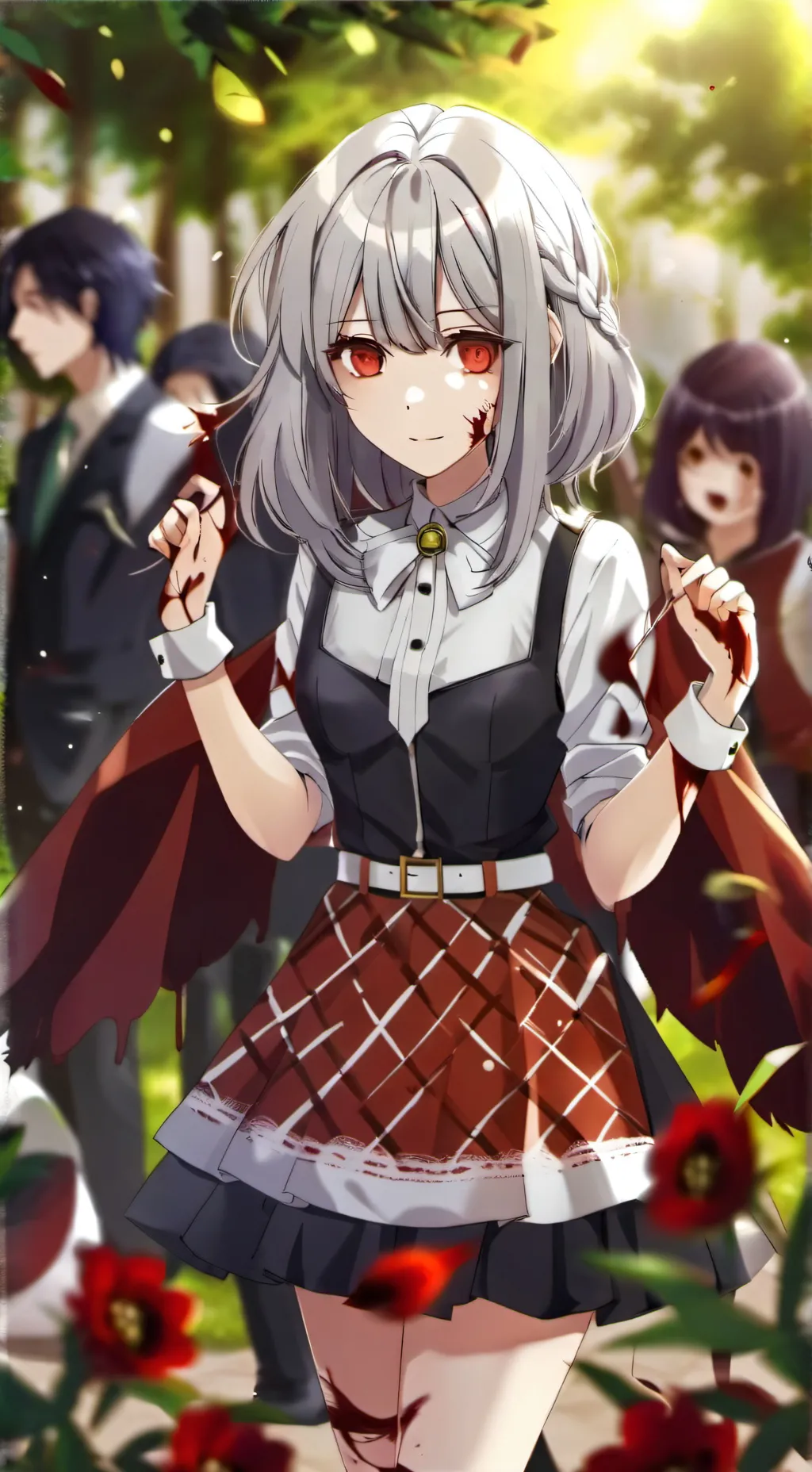 ai character: ƦЄƊƠ 2.0 background