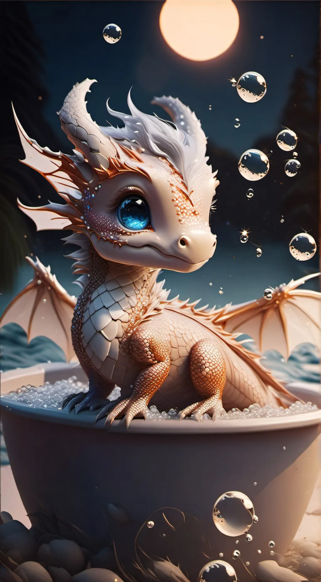 ai character: Pearl background