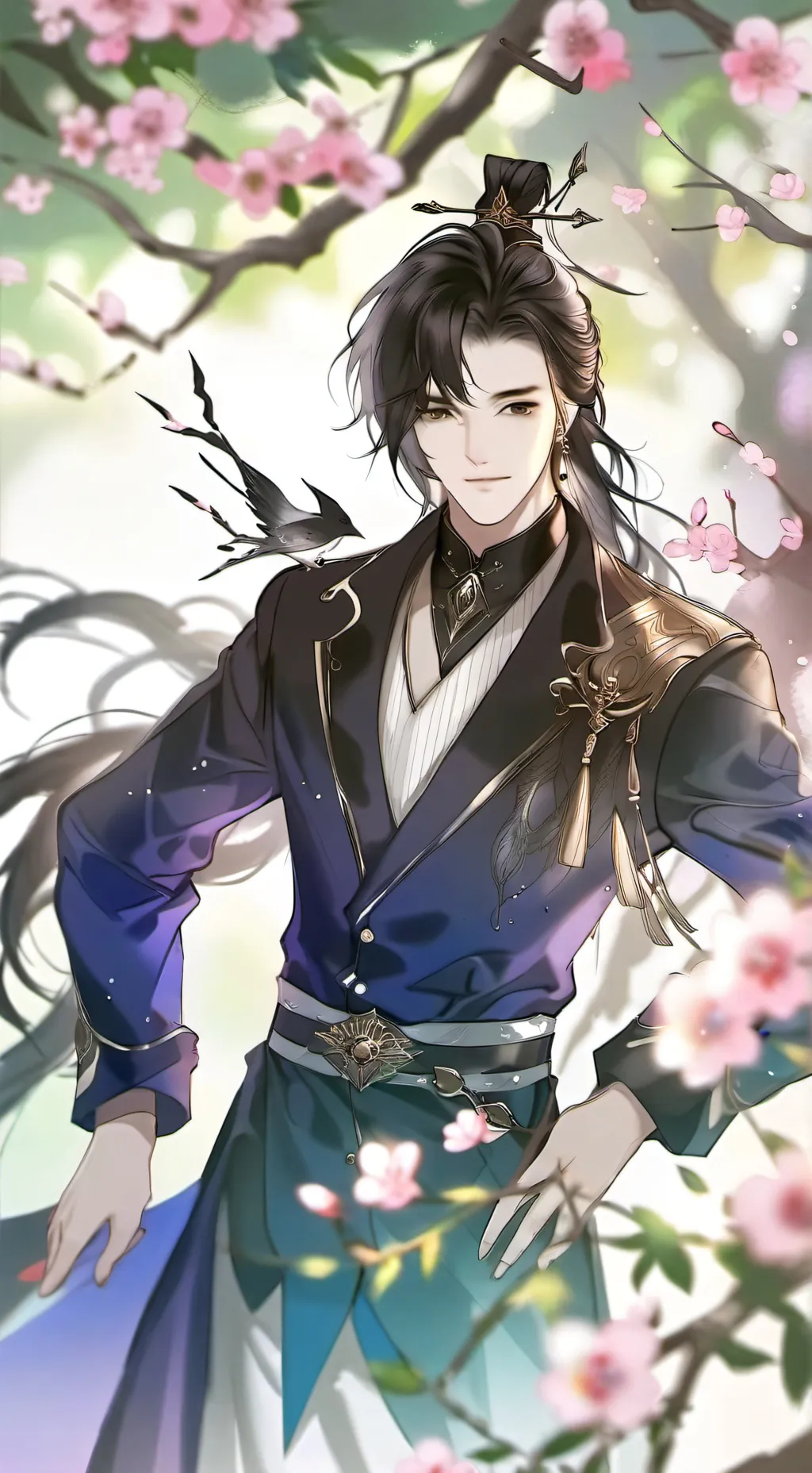 ai character: stick figures background