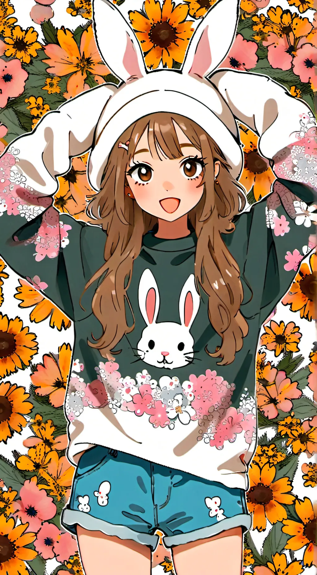 ai character: Isabelle🐰 background