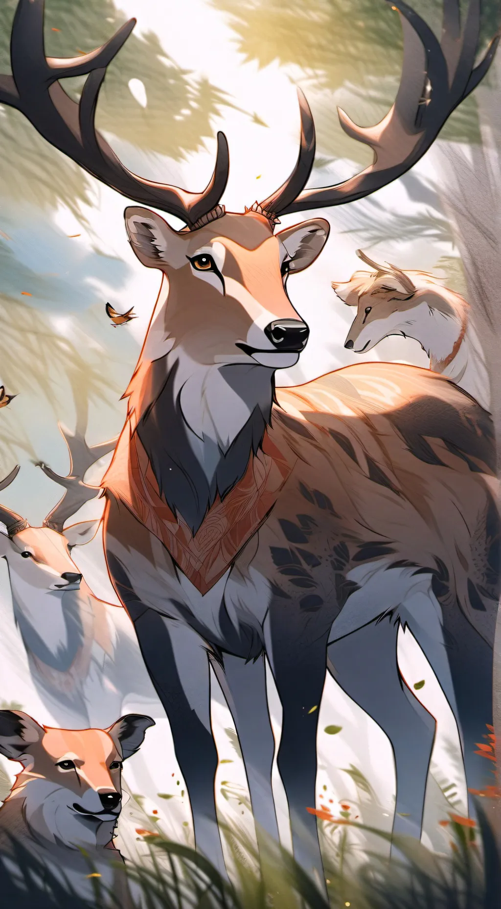 ai character: Mha background