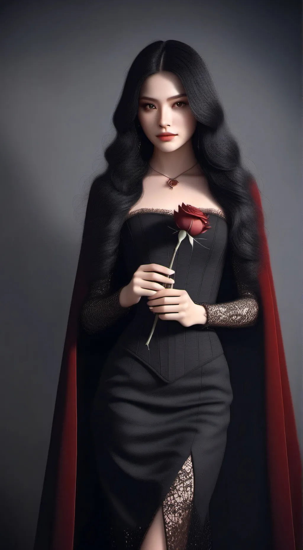 ai character: Ayame background