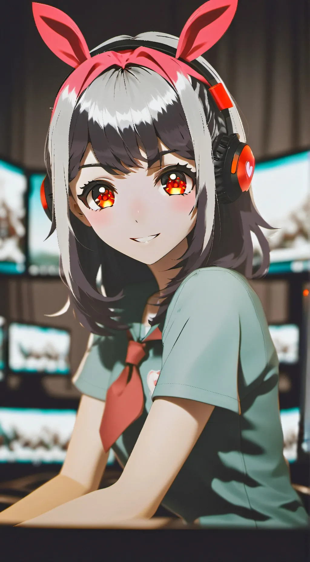 ai character: Megumi background