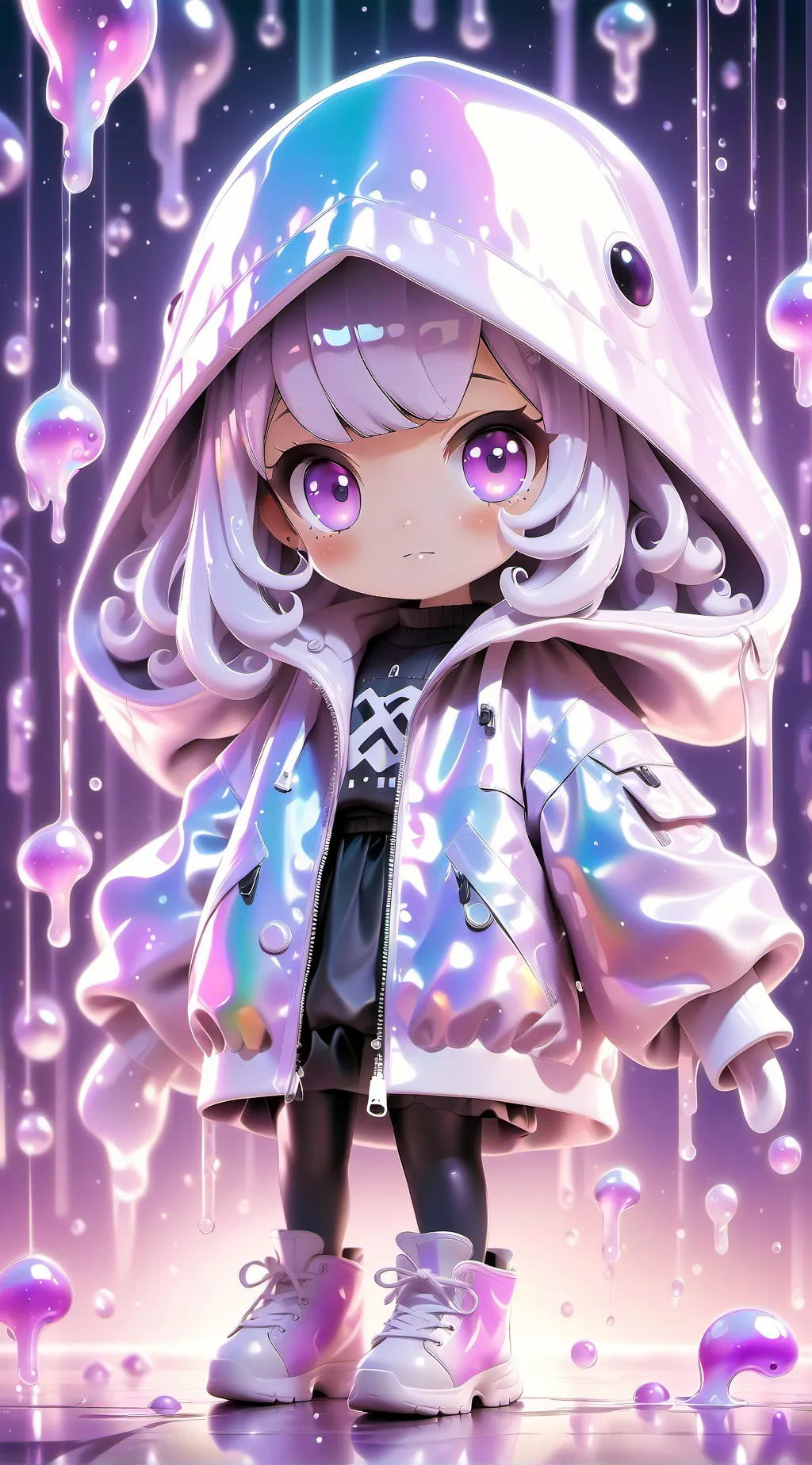 ai character: melon sandbox squi background