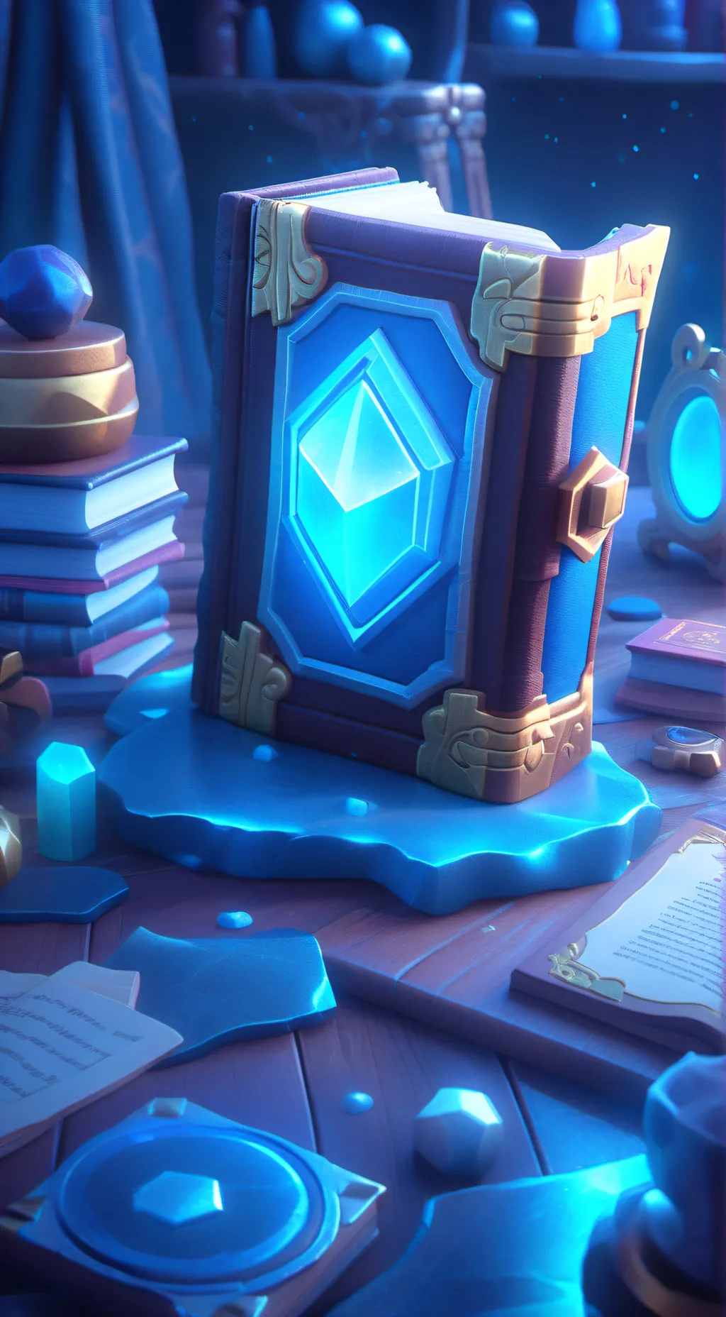 ai character: hb background