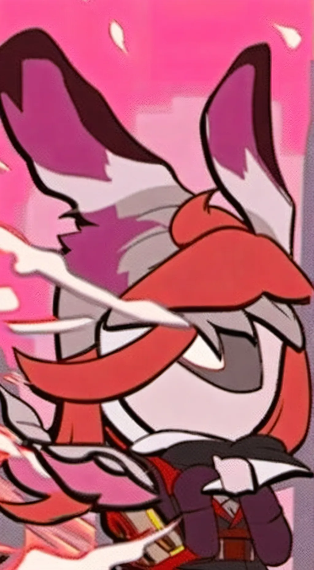 ai character: Charlie x Vaggie background