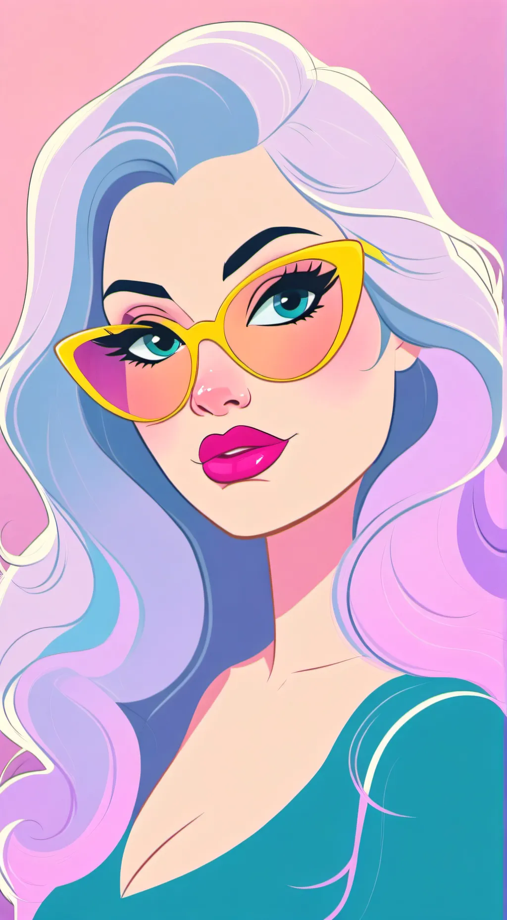 ai character: Reality crash background