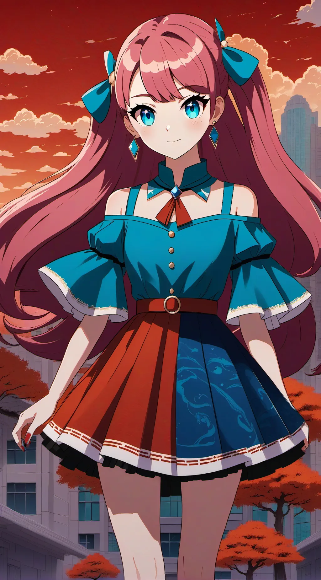 ai character: stella background