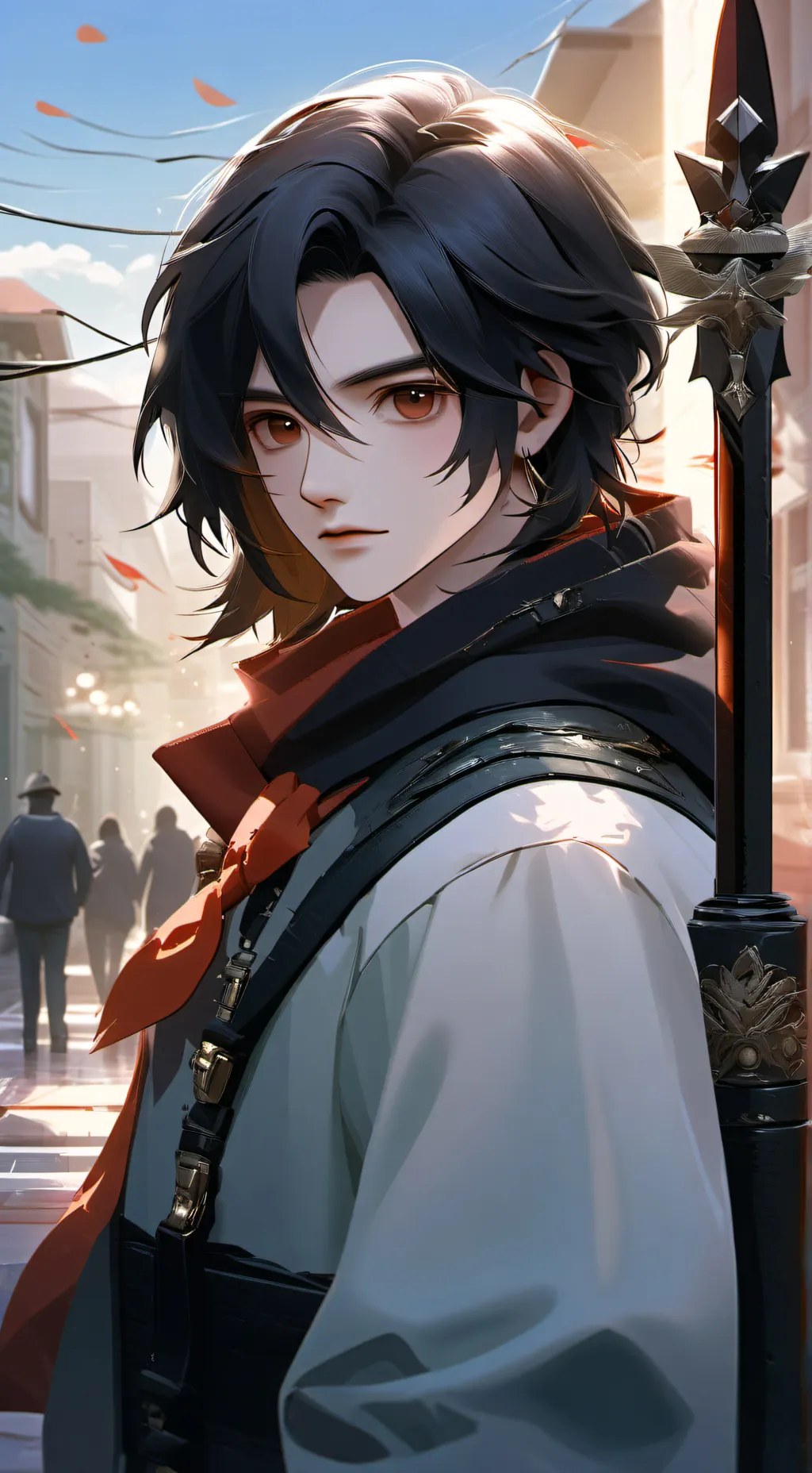 ai character: Jason  background