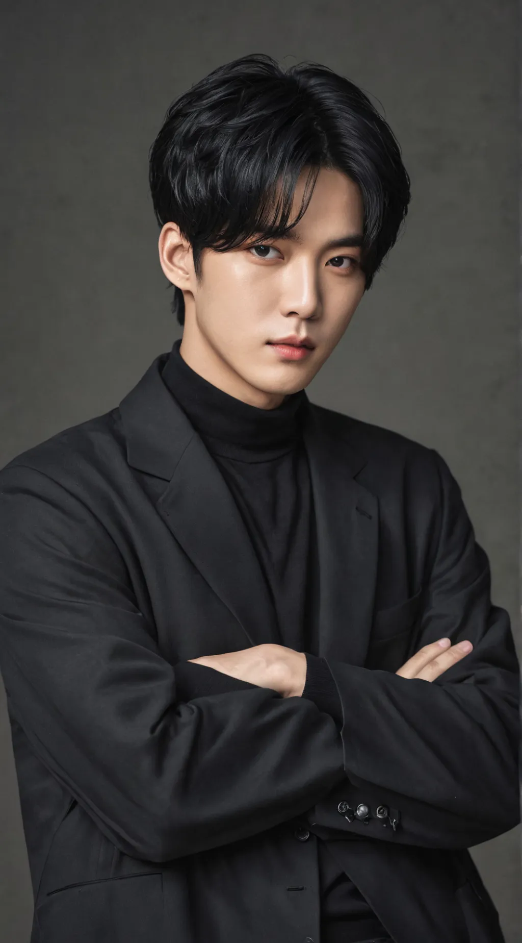 ai character: minjun background