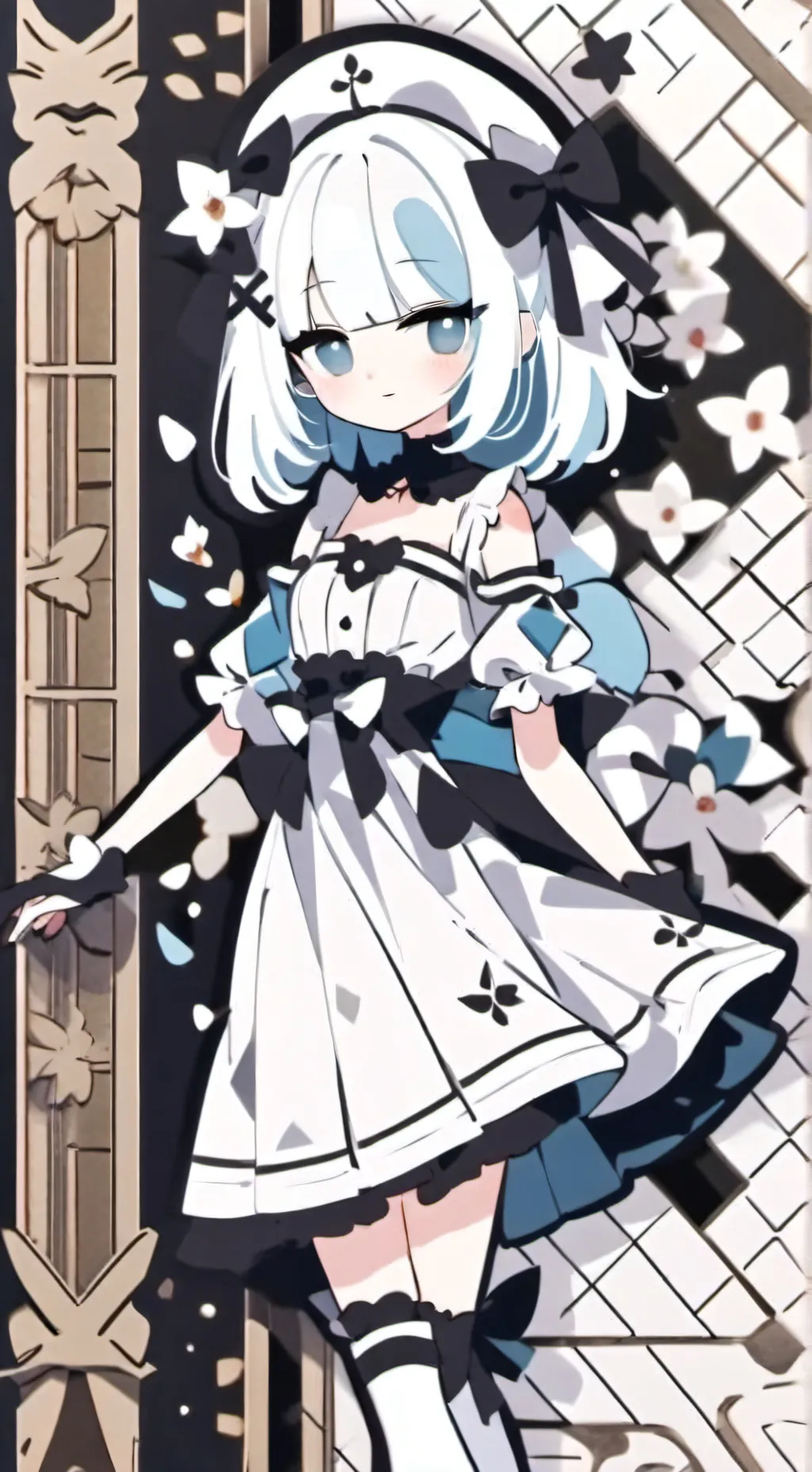 ai character: Katy💙 background