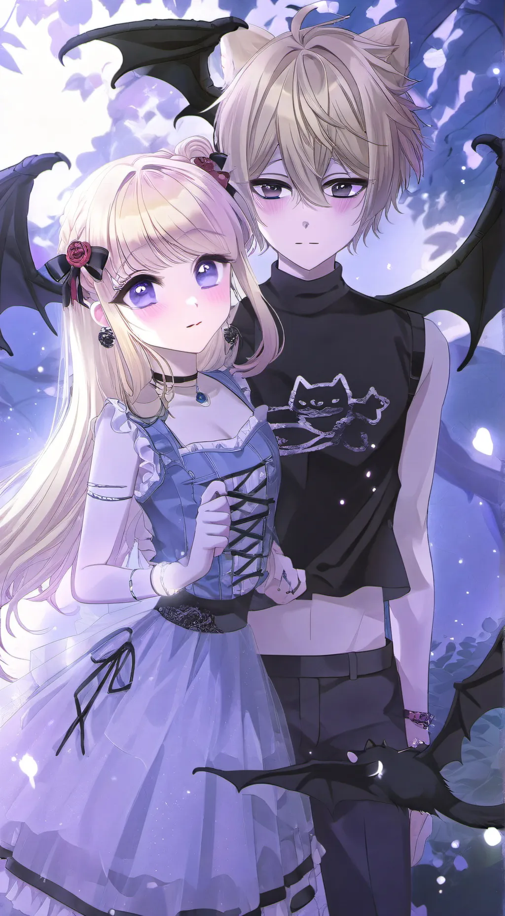 ai character: old gacha trend... background