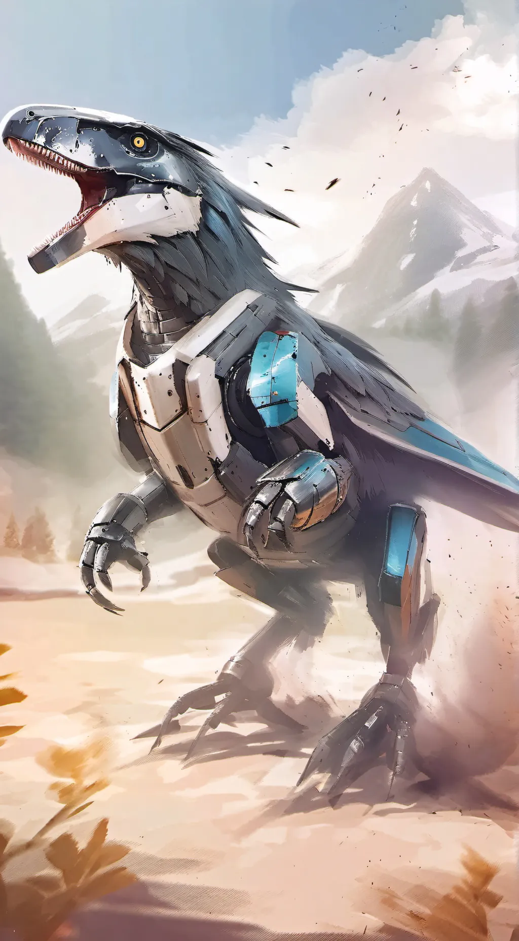 ai character: md background