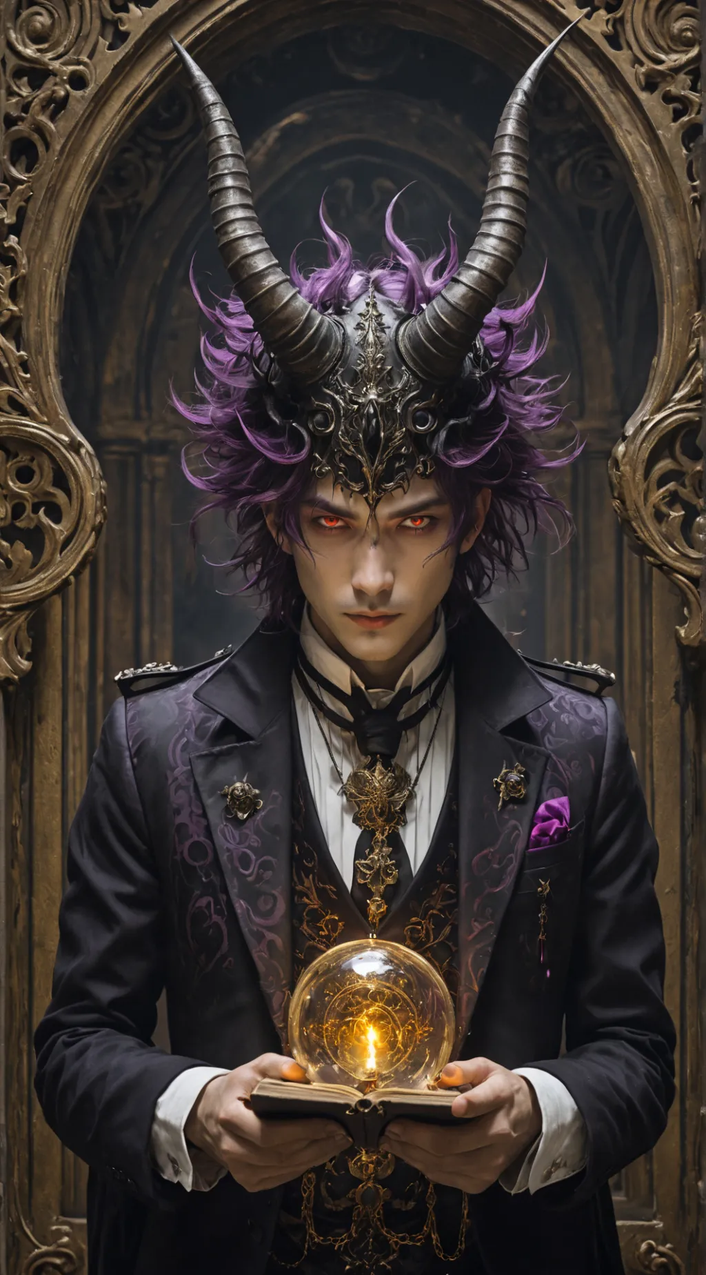 ai character: Azrael background