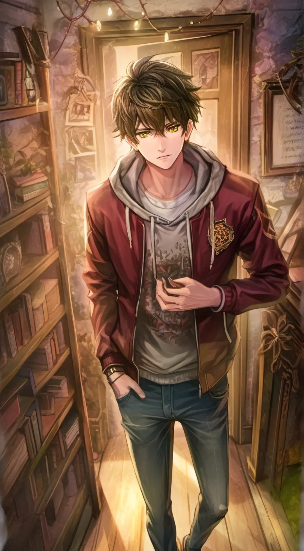 ai character: Overanxious Rival background