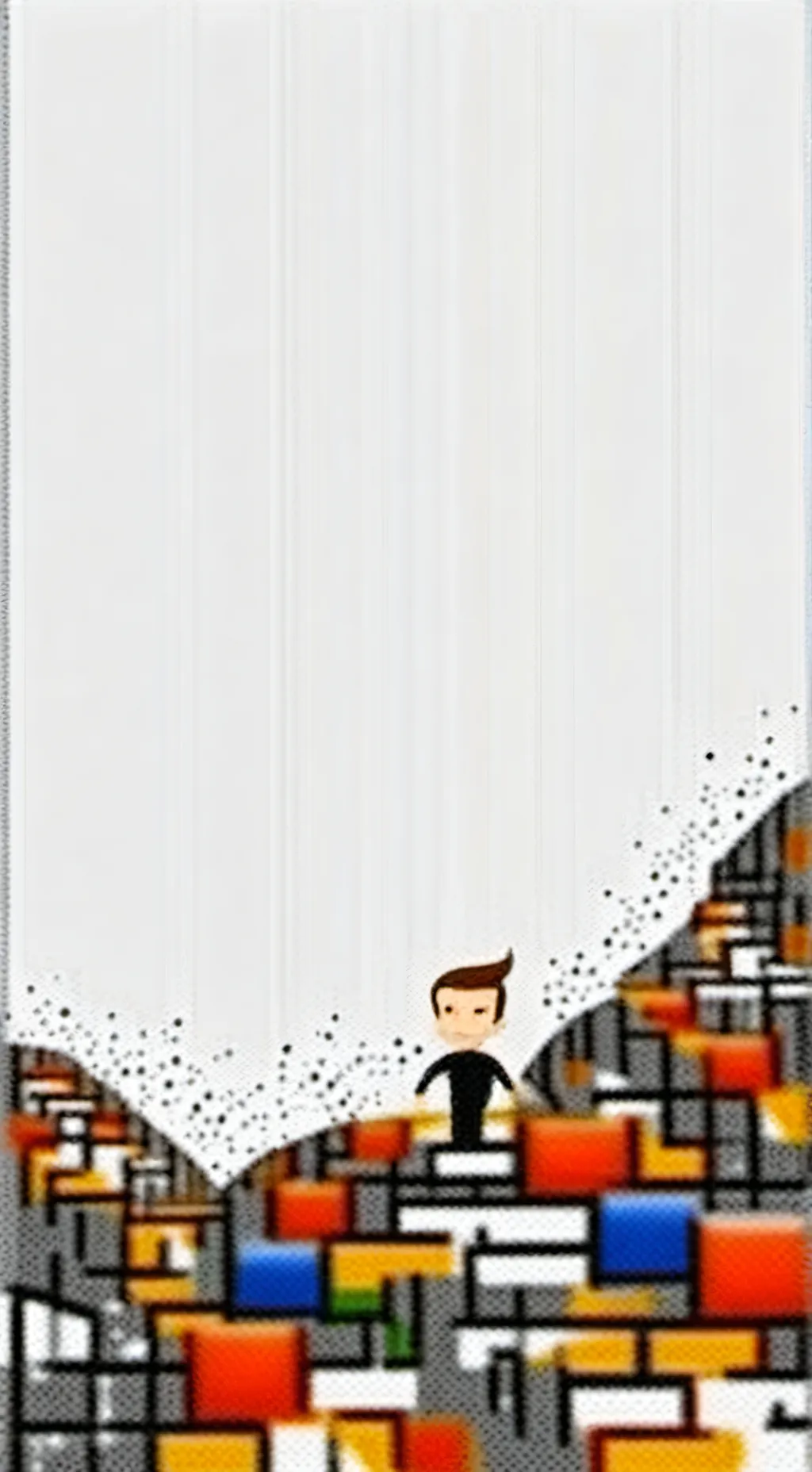 ai character: pan con queso  background