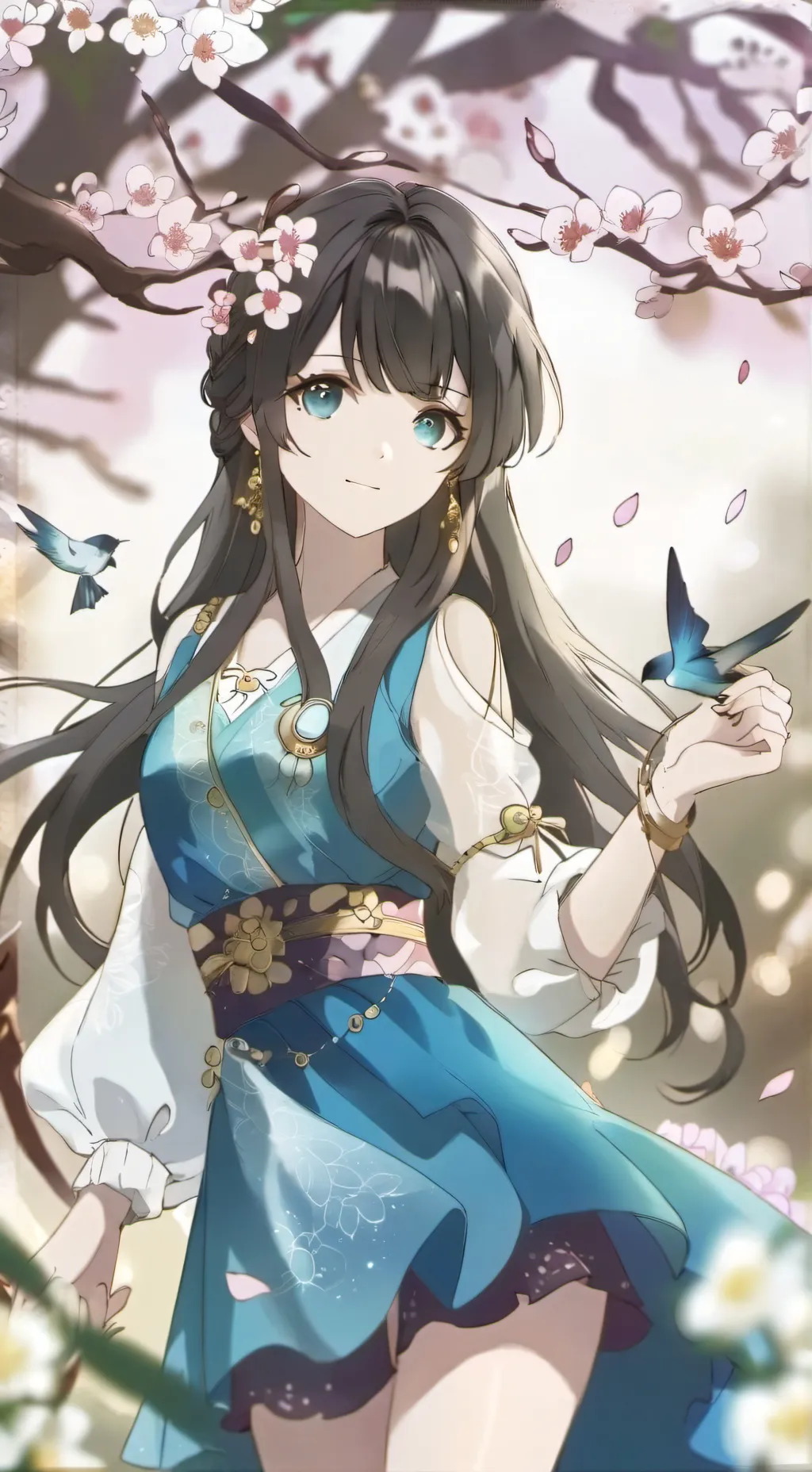 ai character: lily  background