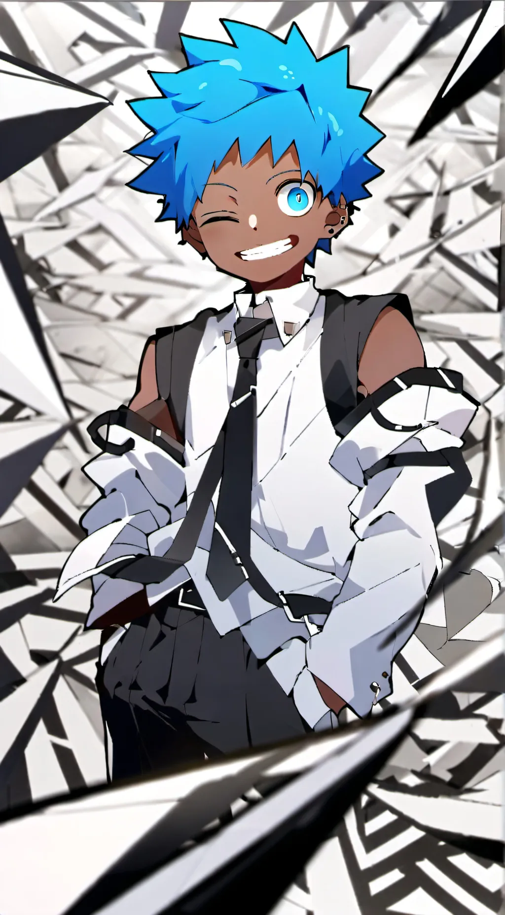 ai character: Rash background