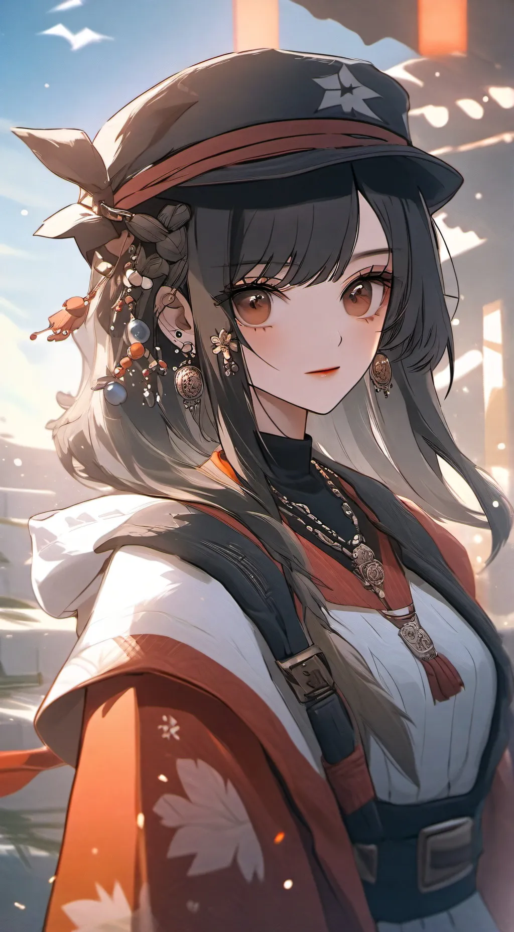 ai character: Selena  background