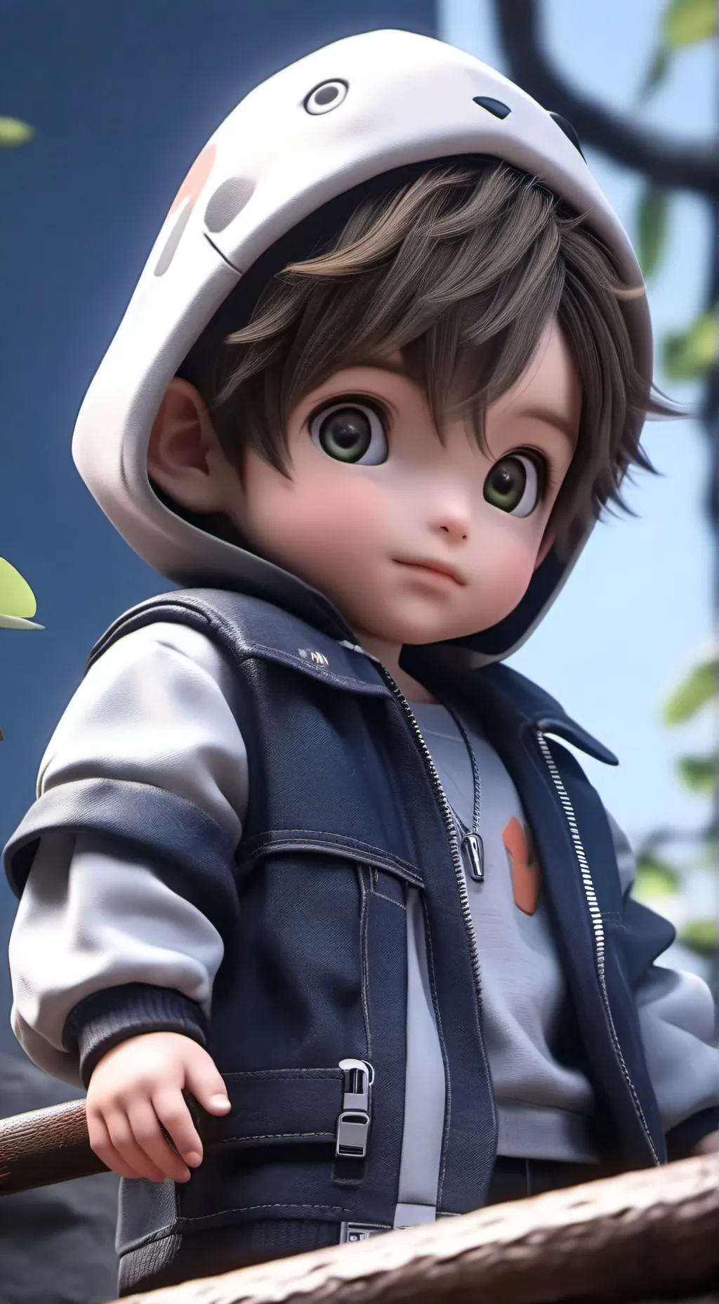 ai character: sprunki babys background