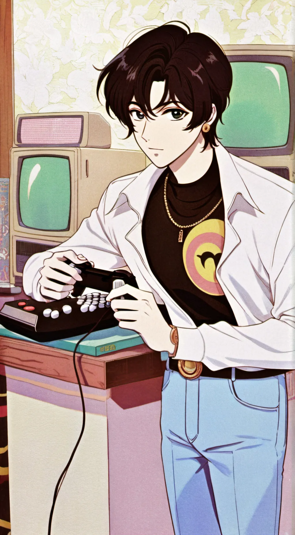 ai character: Lucas background