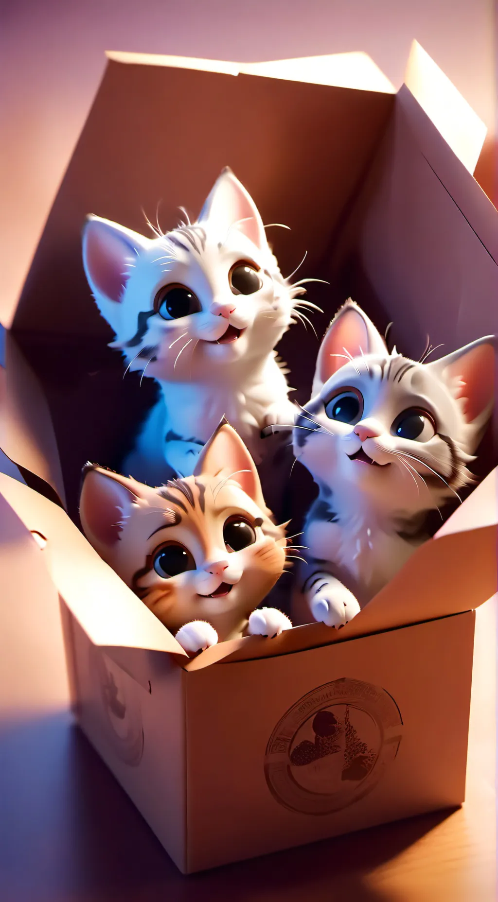 ai character: gatitos bebes background