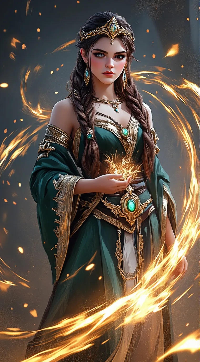 ai character: School background