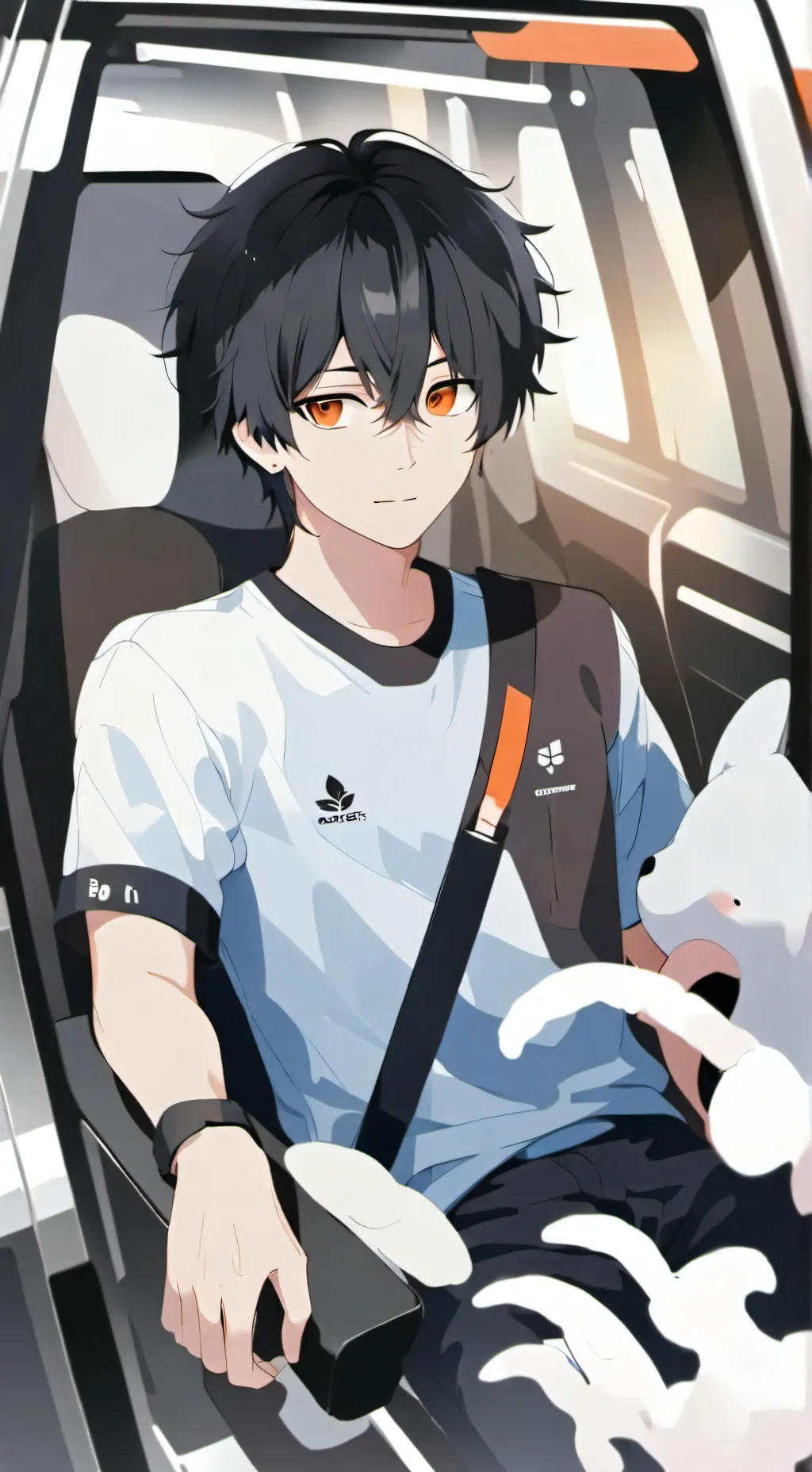 ai character: Mha x demon slayer background