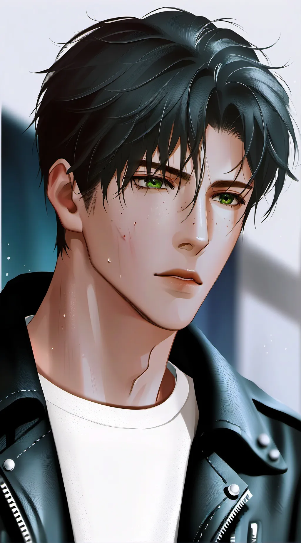 ai character: Rugged Lover background