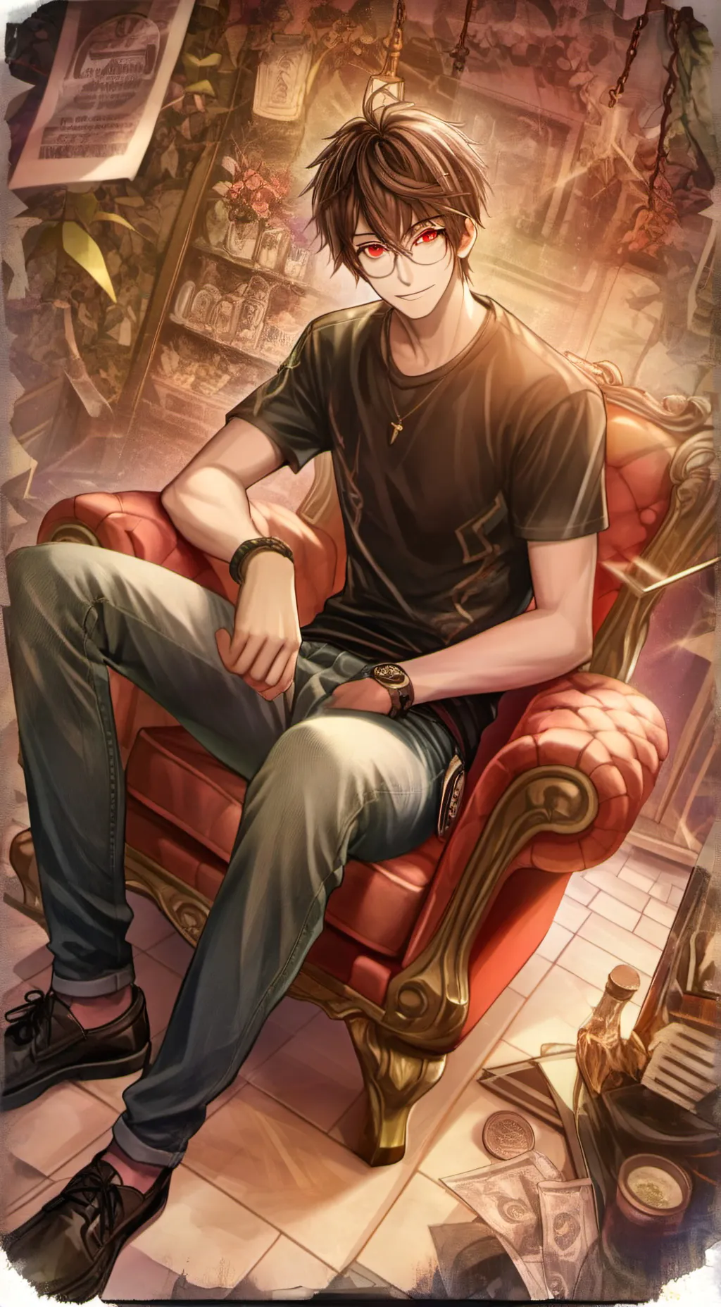 ai character: Reluctant Cousin Héctor background