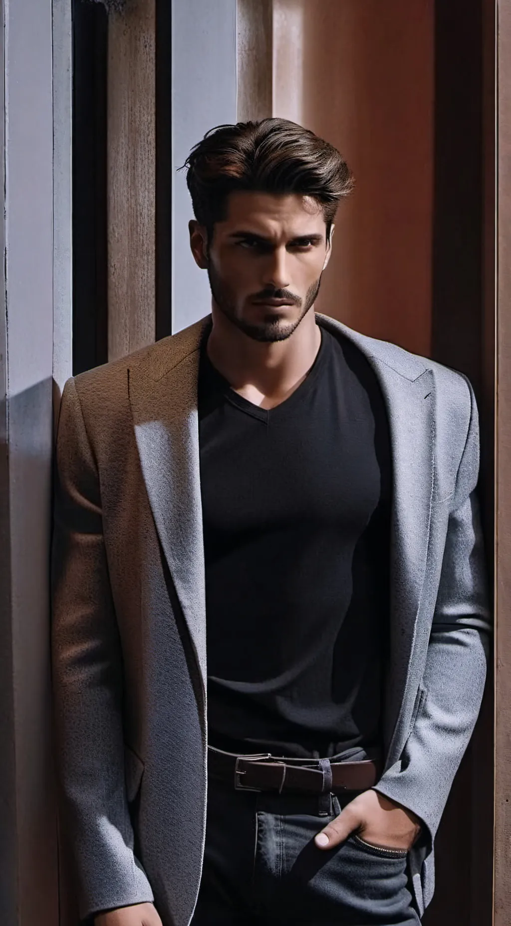 ai character: Anthony gambino background