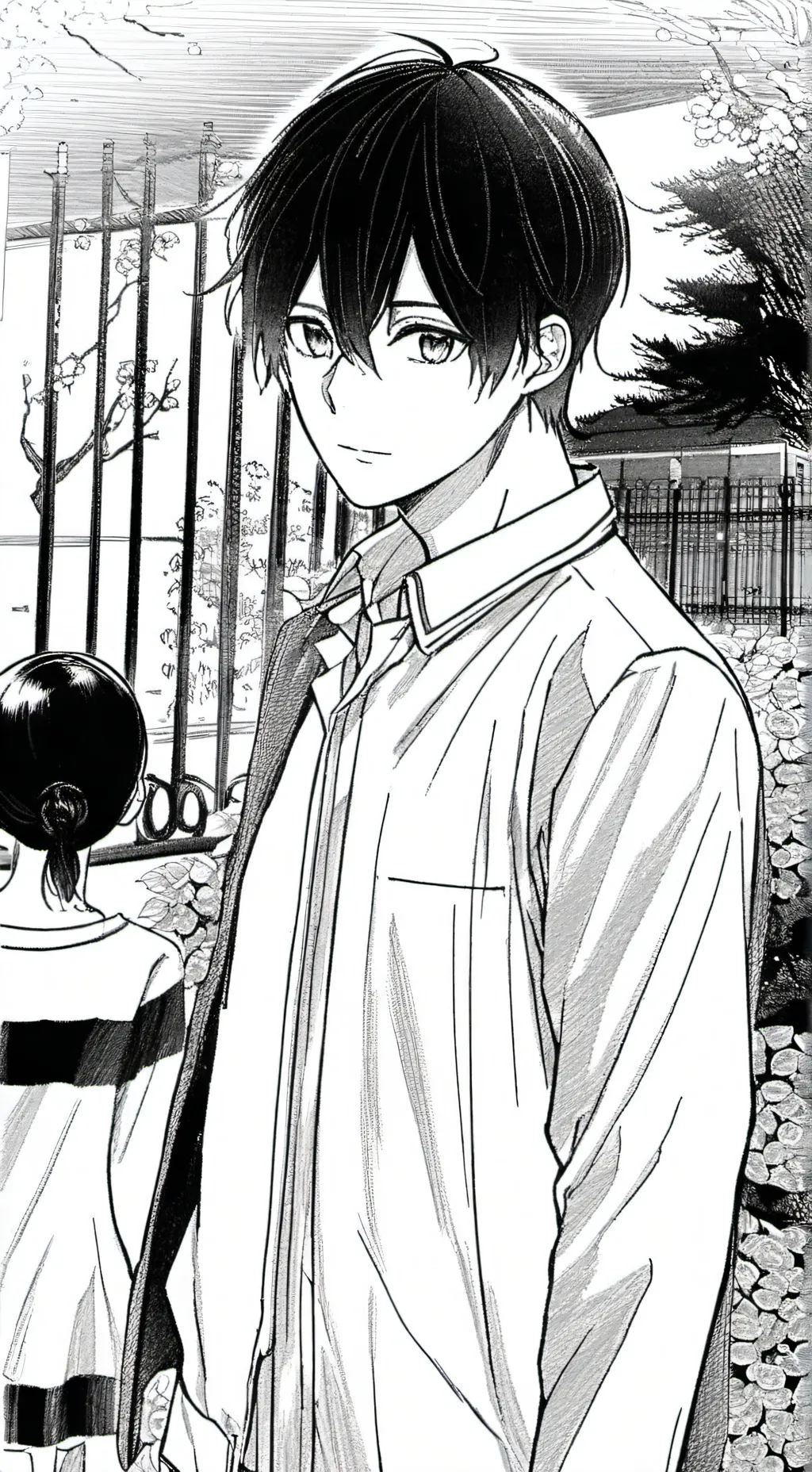 ai character: mental hospital  background