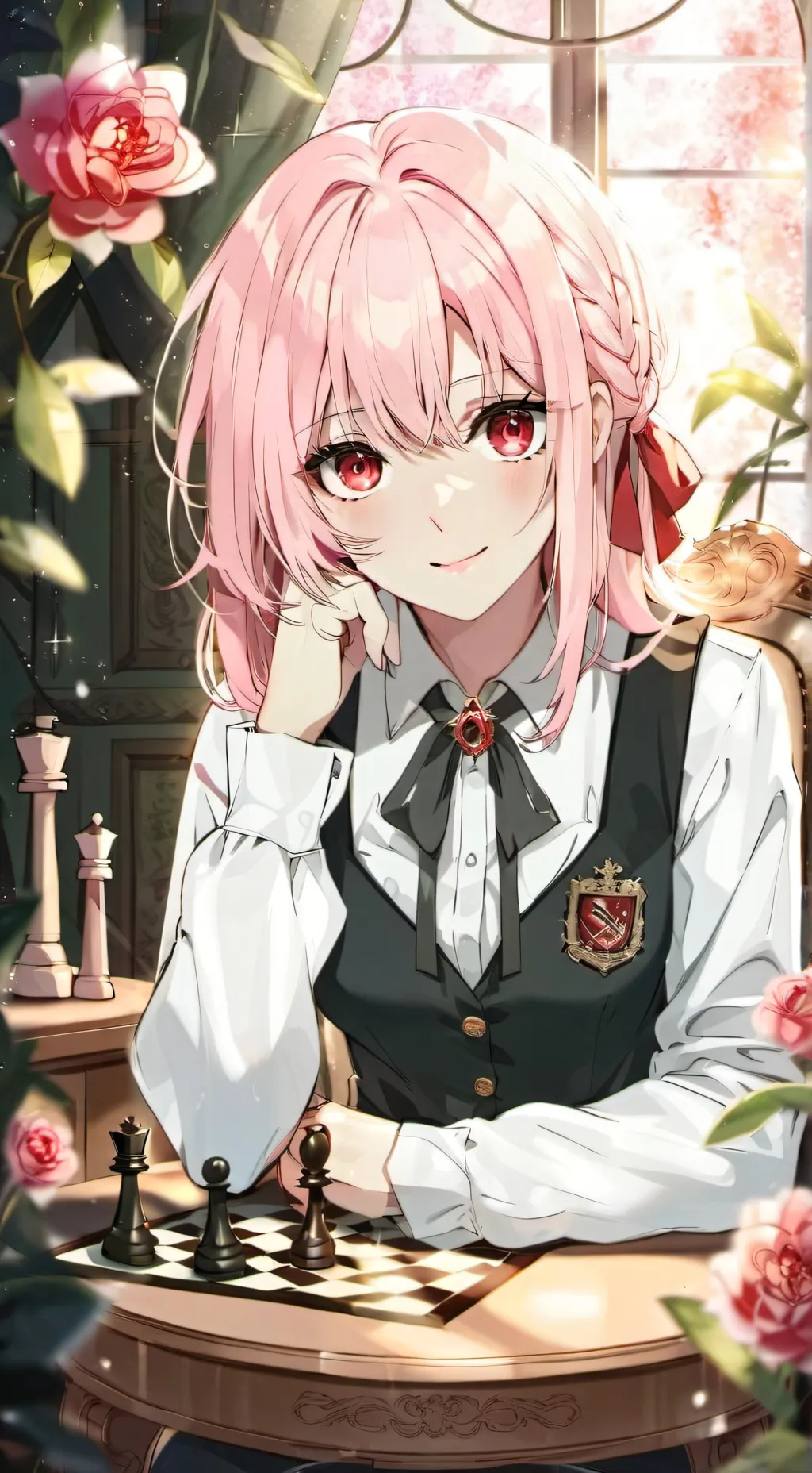 ai character: Mika background