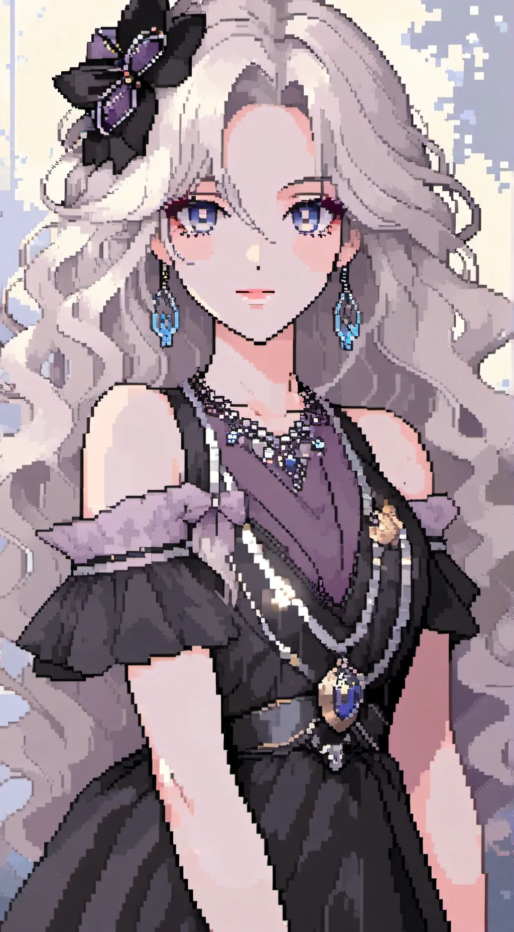 ai character: .•~Andrea Rose~•. background