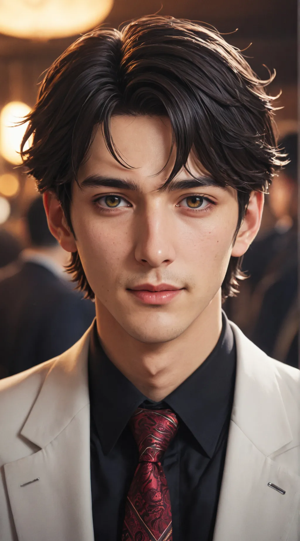 ai character: Brash Mafia Heir background