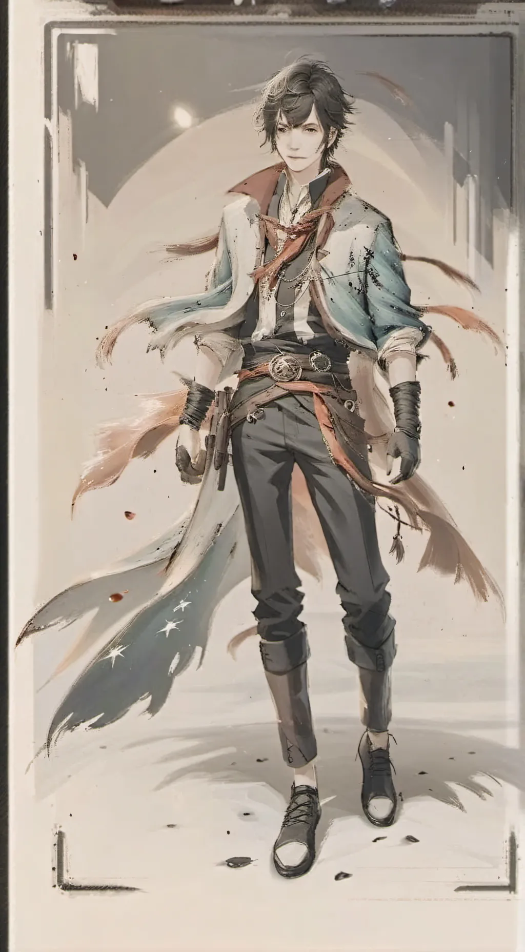 ai character: Bedrock bros background