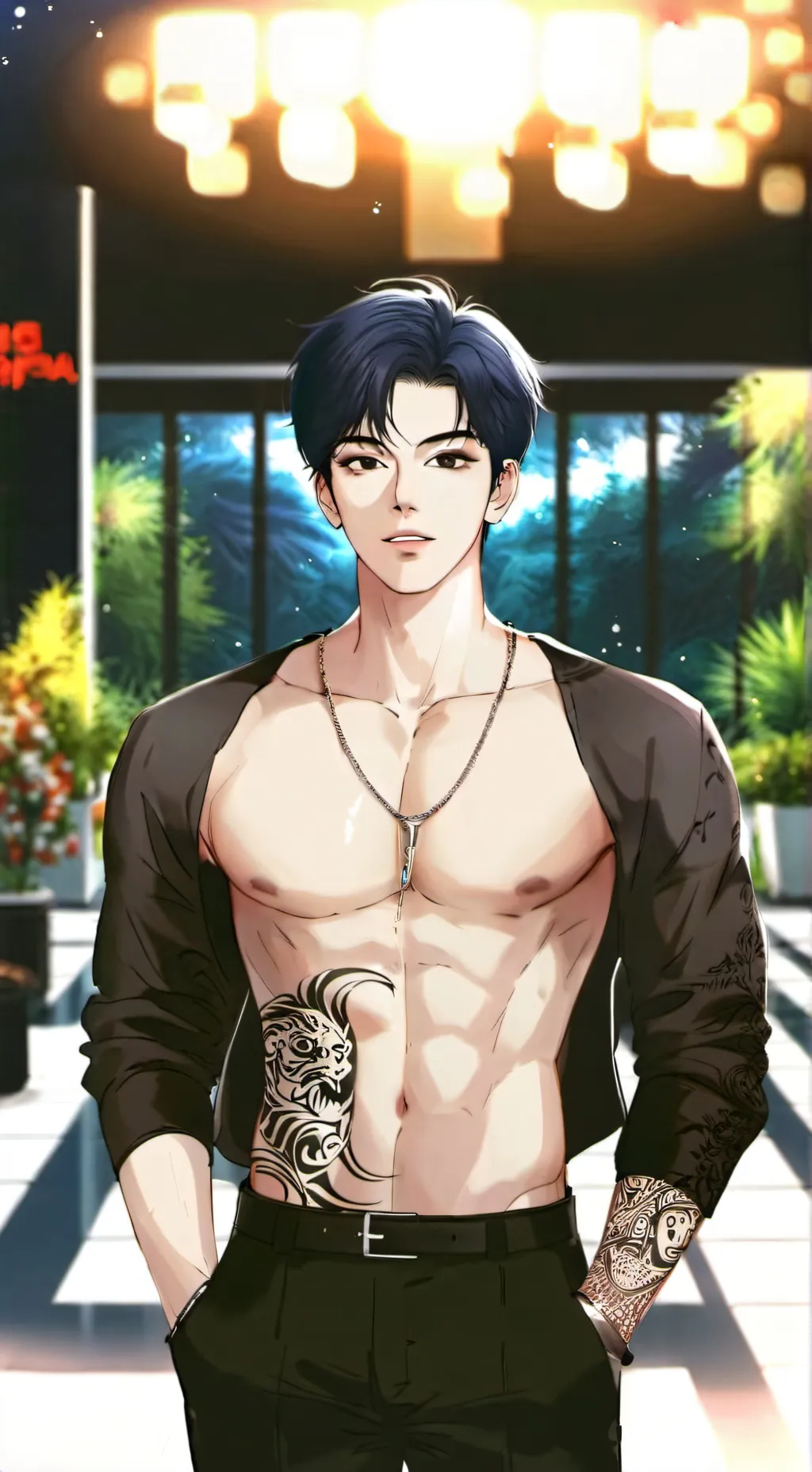 ai character: Ethan Hale background