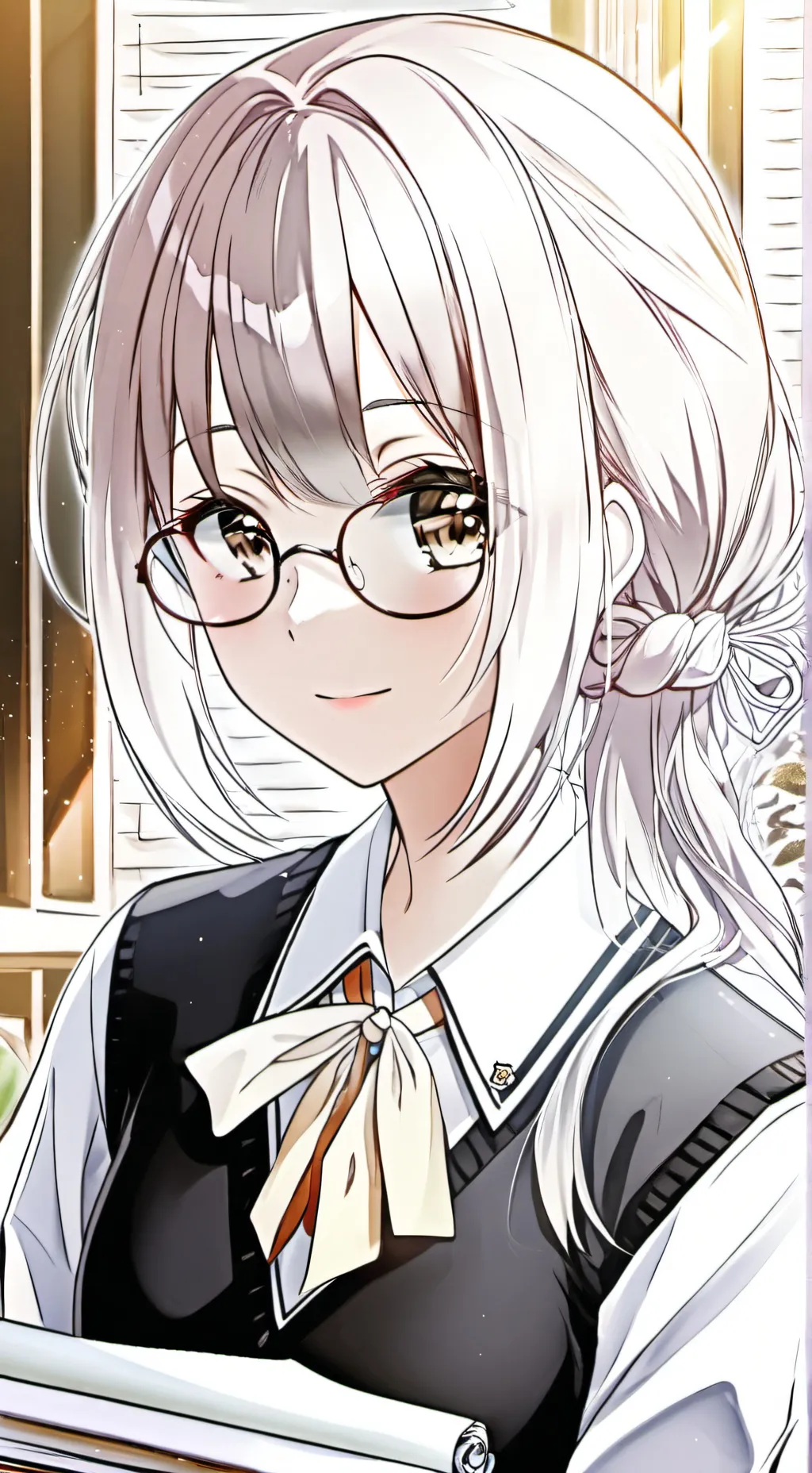 ai character: himari,🎑 background