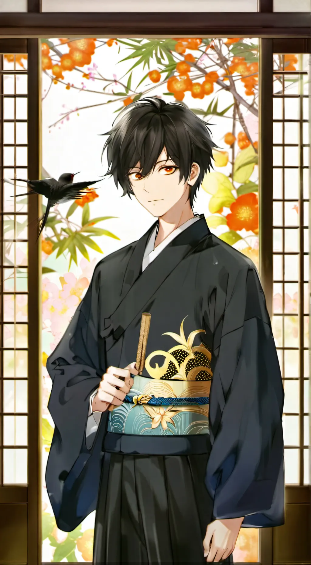 ai character: The Untamed  background