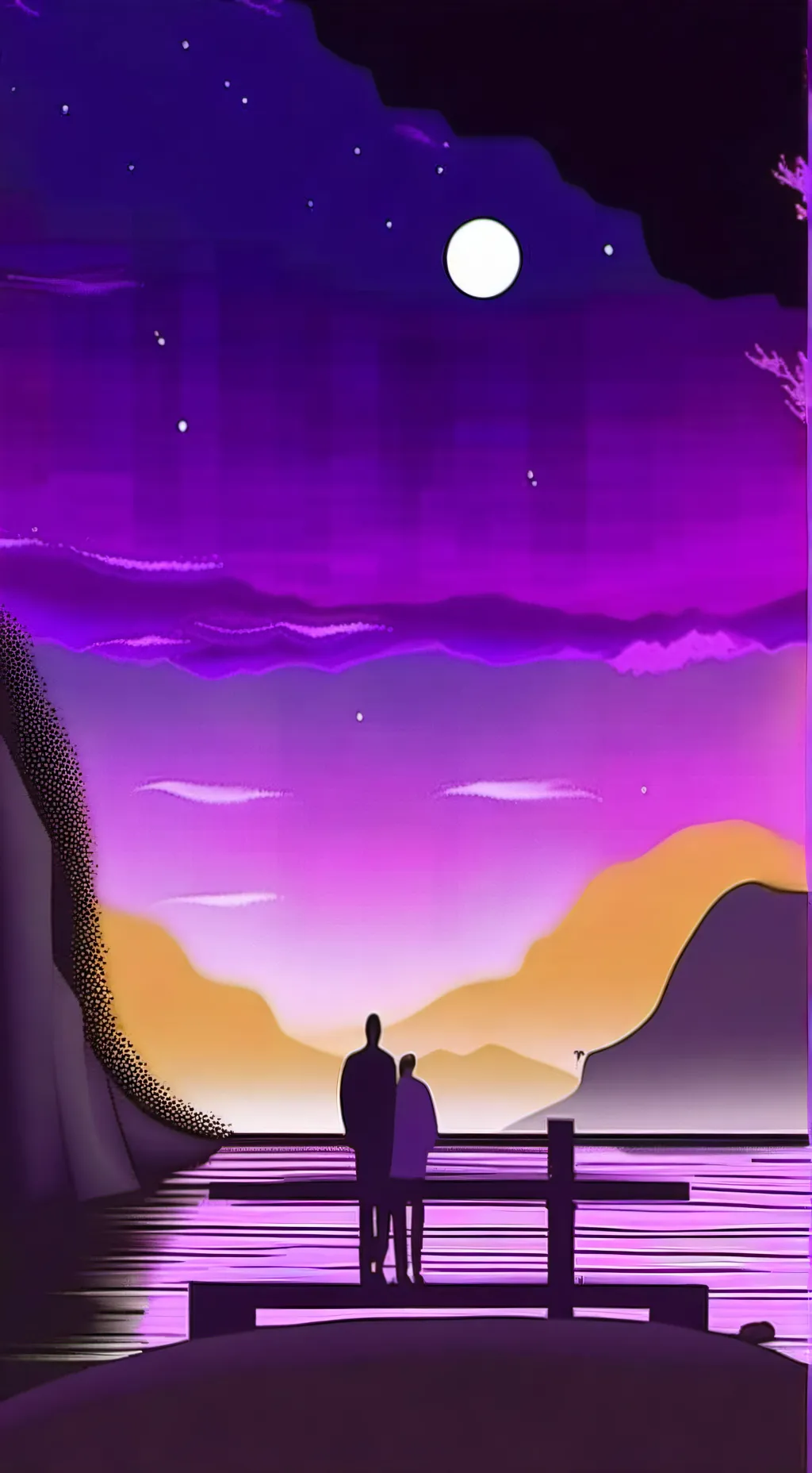 ai character: 💘 background