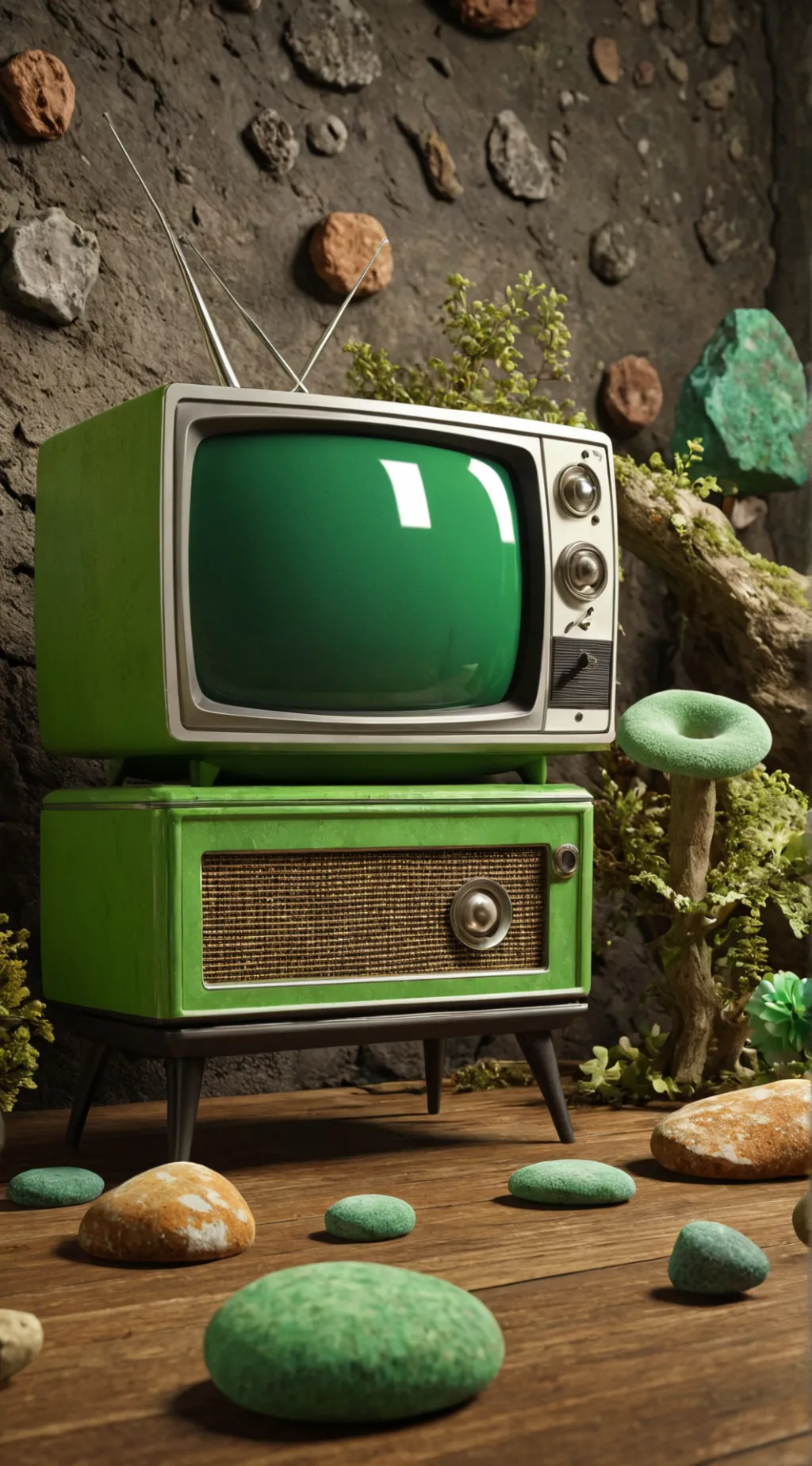 ai character: vee background