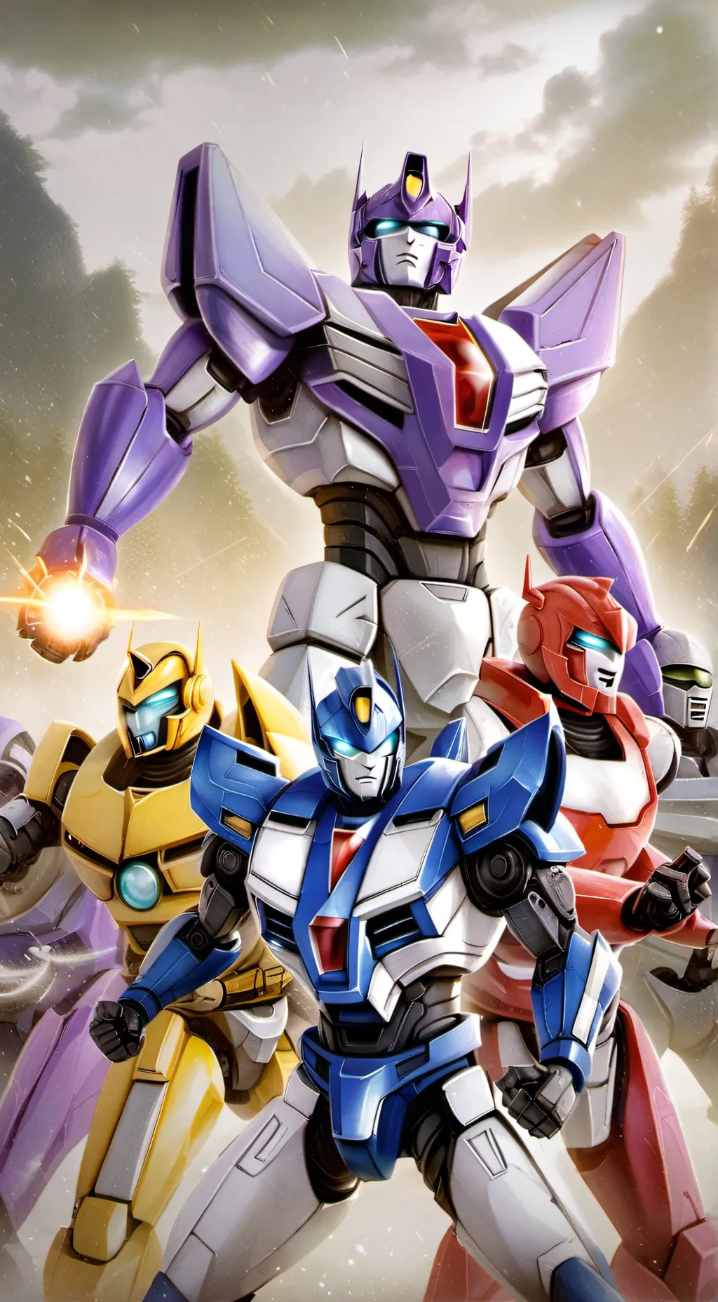 ai character: transformers  background